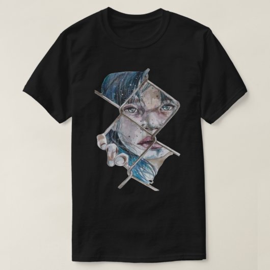Music Retro Kate Struik Fbret V-nekhallow T-shirt (Design voorkant)