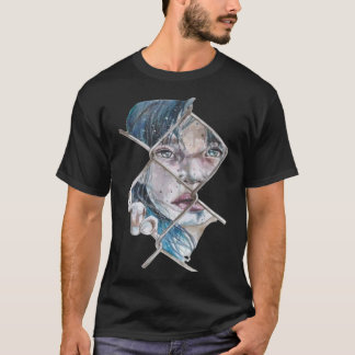 Music Retro Kate Struik Fbret V-nekhallow T-shirt