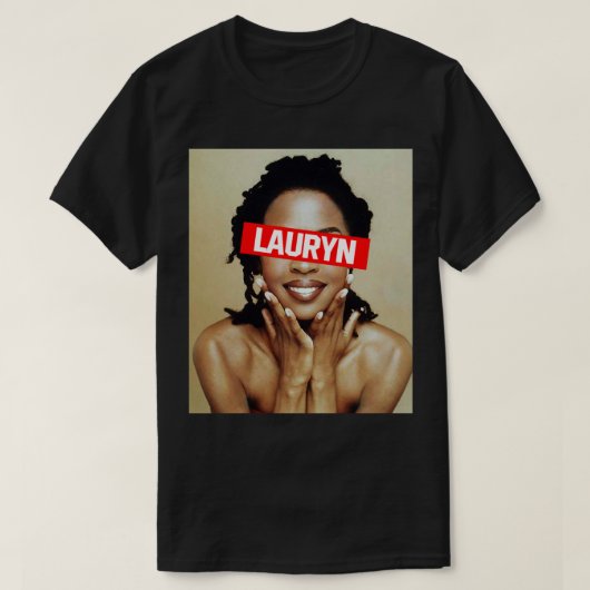 Music Retro Singer Lauryn Songwriter Hil Cute Grap T-shirt (Design voorkant)