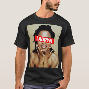 Music Retro Singer Lauryn Songwriter Hil Cute Grap T-shirt