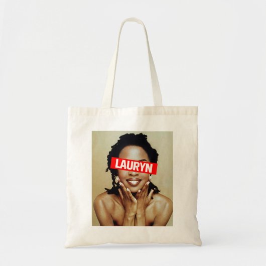 Music Retro Singer Lauryn Songwriter Hil Cute Grap Tote Bag (Voorkant)
