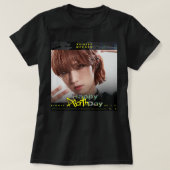 Music Retro Xdinary Heroes Junhan Happy Death Day T-shirt (Design voorkant)