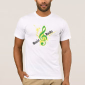 Music Rocks T-shirt (Voorkant)