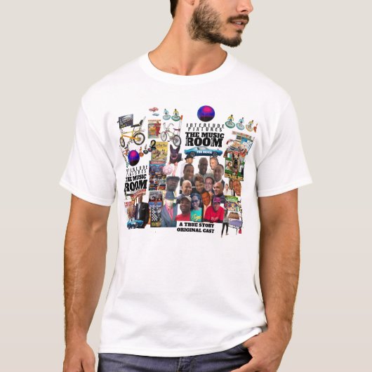 MUSIC ROOM ECHTE CAST T-Shirt (Voorkant)