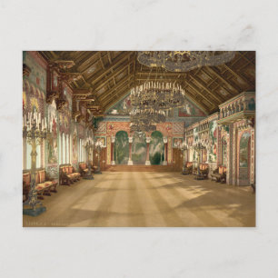 Music Room Neuschwanstein Castle Duitsland Briefkaart