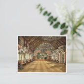 Music room, Neuschwanstein Castle, Upper Bavaria, Briefkaart (Staand voorkant)