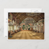 Music room, Neuschwanstein Castle, Upper Bavaria, Briefkaart (Voorkant / Achterkant)