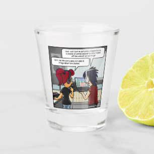 Music Royalty Funny Shot Glass Glas