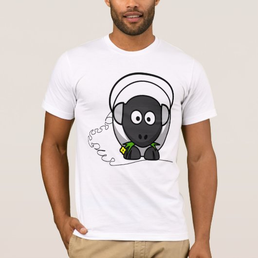 Music Sheep T-Shirt (Voorkant)