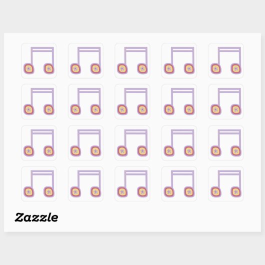 music sheets sticker (Vel)