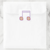 music sheets sticker (Tas)