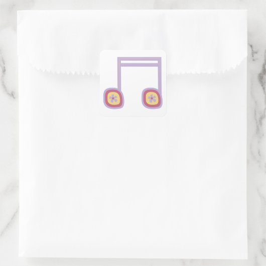 music sheets sticker (Tas)