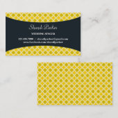 Music Singer Elegant Visitekaartje (Voorkant / Achterkant)