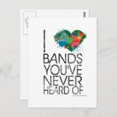 Music Snob Briefkaart (Voorkant / Achterkant)