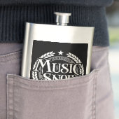 Music Snob - grappige muziekliefhebber Flacon (Voorbeeld)