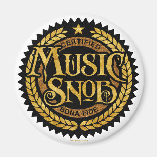 Music Snob - grappige muziekliefhebber Magneet