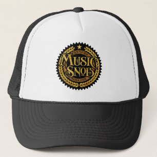 Music Snob - grappige muziekliefhebber Trucker Pet