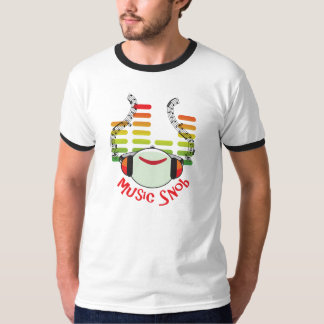 Music Snob Multicolor T-shirt