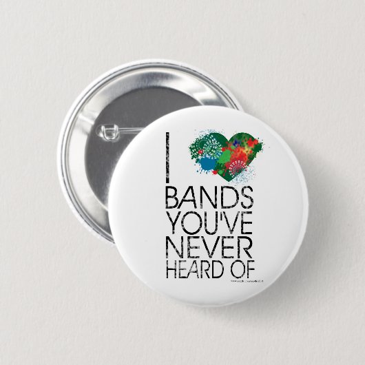 Music Snob Ronde Button 5,7 Cm (Voorkant /achterkant)