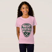 Music Soothes My Soul T-shirt (Voorkant volledig)