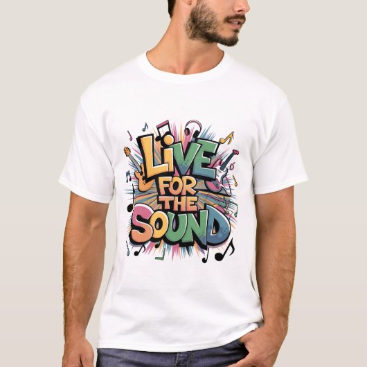 Music Soul premium design T-shirt (Voorkant)