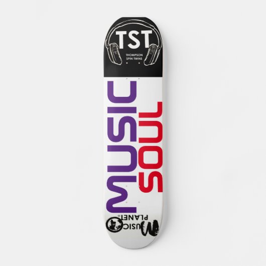 MUSIC SOUL / TST Skateboard (Voorkant)