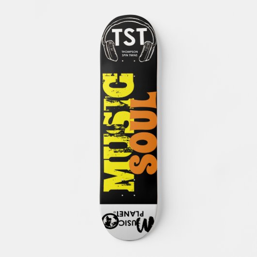 MUSIC SOUL / TST Skateboard (Voorkant)