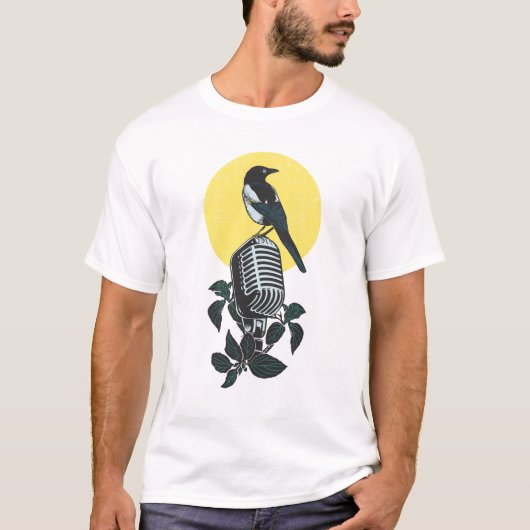 Music Sparrow T-shirt (Voorkant)