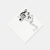 Music Speaks Napkins Servetten (Hoek)