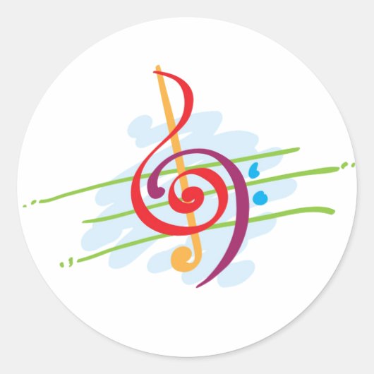 Music Sticker (Voorkant)