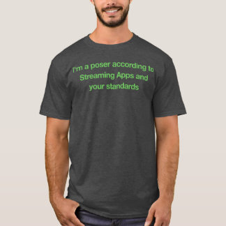 Music Streaming App cadeau T-shirt