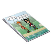 Music Streaming Funny Pun Notitieboek (Rechterzijde)