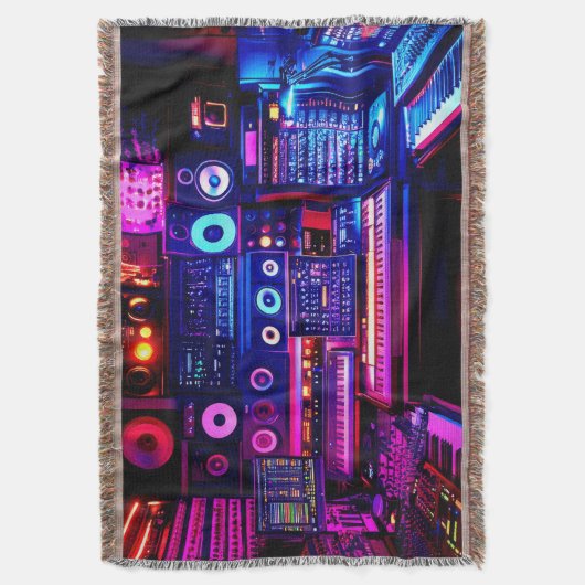 Music Studio Deken (Voorkant Verticaal)