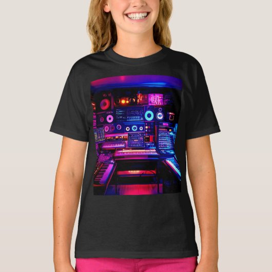 Music Studio T-shirt (Voorkant)