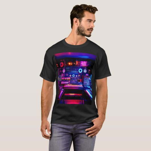 Music Studio T-shirt (Voorkant volledig)