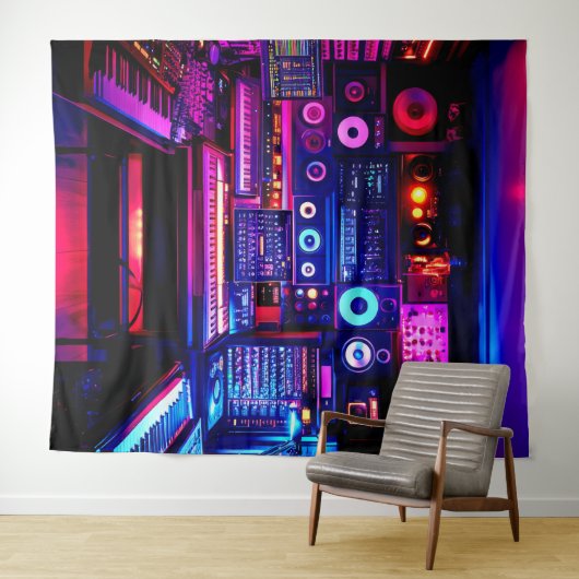 Music Studio Wandkleed (In Situ (horizontaal))