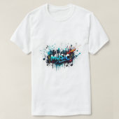 Music style Cool. T-shirt (Design voorkant)