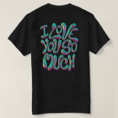 Music style cute  t-shirt (Design achterkant)