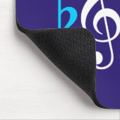Music Symbols Mousepad Muismat (Hoek)