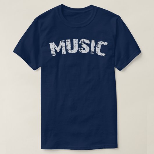 Music  t-shirt (Design voorkant)