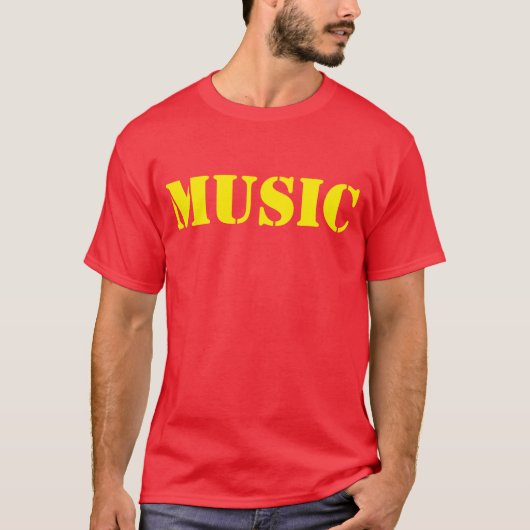 MusiC T-shirt (Voorkant)