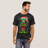 Music Teacher Elf Christmas Family Matching Xmas G T-shirt (Voorkant volledig)