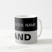 Music Teacher Gift | Custom School Band Mok (Voorkant rechts)