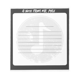 Music Teacher Notitieblok