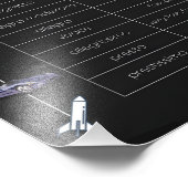 Music Tempo Chart Poster  (Hoek)