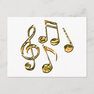 MUSIC Theme Gift Collectie Briefkaart