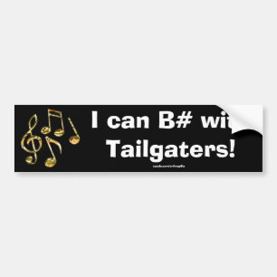 MUSIC Theme Gift Collectie Bumpersticker