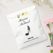 Music Theme Wedding Bedankzakje (Gezegeld)
