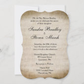 Music Theme Wedding Kaart (Voorkant)