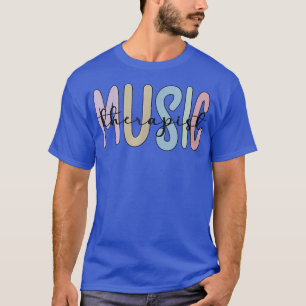 Music Therapist Appreciation Music Therapy 1982 T-shirt